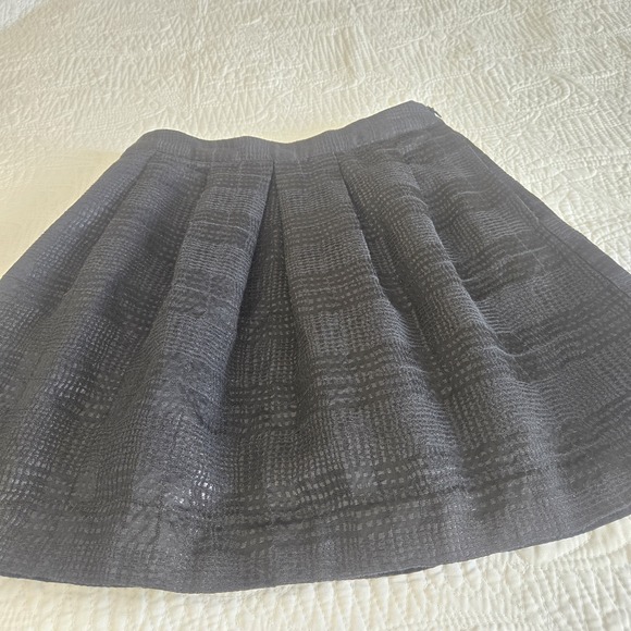 Tommy Hilfiger Pleated Mini Skirt Texture Pockets Preppy Party Skirt Size 4 - Picture 4 of 13